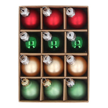 Load image into Gallery viewer, Multi-Coloured Laquered Mini Baubles
