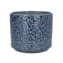 Load image into Gallery viewer, Navy Succulents Navy Plant Pot