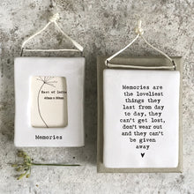 Load image into Gallery viewer, Mini Hanging frame - Memories