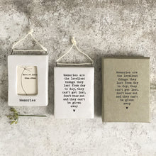 Load image into Gallery viewer, Mini Hanging frame - Memories