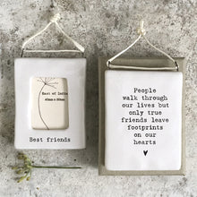 Load image into Gallery viewer, Mini Hanging frame - Best friends