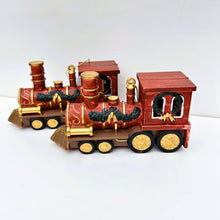 Load image into Gallery viewer, Red Acrylic Antique-Style Train