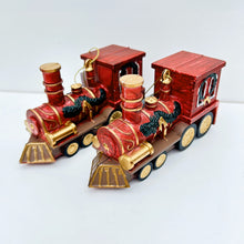 Load image into Gallery viewer, Red Acrylic Antique-Style Train