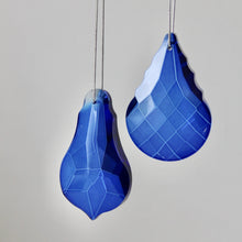 Load image into Gallery viewer, Blue Glass Pendant Set
