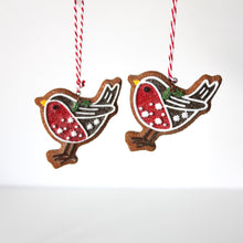Load image into Gallery viewer, Gingerbread Robin Set
