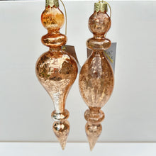 Load image into Gallery viewer, Gold Antique Style Finial Drop Baubles