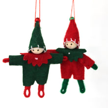 Load image into Gallery viewer, Green & Red Elf Set