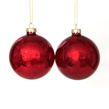 Load image into Gallery viewer, Red Glass Bauble
