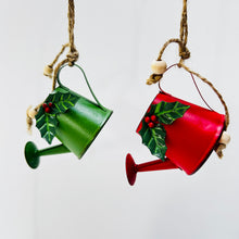 Load image into Gallery viewer, Watering Can Tin Decoration Set