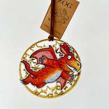 Load image into Gallery viewer, Zog Fretwork Wooden Decoration