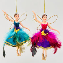 Load image into Gallery viewer, Feather Fairy Decoration