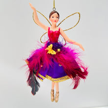 Load image into Gallery viewer, Feather Fairy Decoration