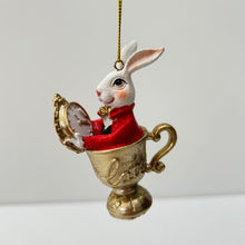 Load image into Gallery viewer, White Rabbit in a Teacup