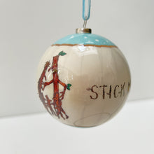 Load image into Gallery viewer, Stick Man Polyfoam Bauble