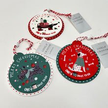 Load image into Gallery viewer, Days to Christmas Dog Decoration