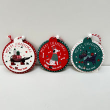 Load image into Gallery viewer, Days to Christmas Dog Decoration