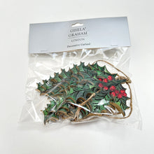 Load image into Gallery viewer, Holly Decorative Fretwork Garland