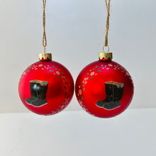 Load image into Gallery viewer, Wellington Boots Bauble Set