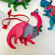 Load image into Gallery viewer, Jolly Dinosaurs Wooden Decoration Set