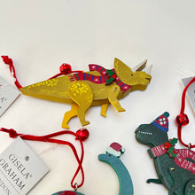 Load image into Gallery viewer, Jolly Dinosaurs Wooden Decoration Set