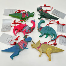 Load image into Gallery viewer, Jolly Dinosaurs Wooden Decoration Set