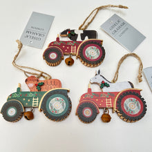 Load image into Gallery viewer, Farm Animals in Tractors Decoration Set