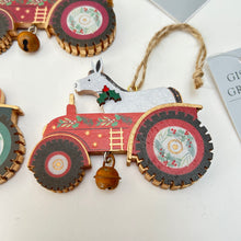 Load image into Gallery viewer, Farm Animals in Tractors Decoration Set