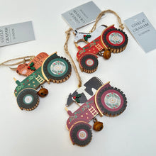 Load image into Gallery viewer, Farm Animals in Tractors Decoration Set