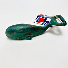 Load image into Gallery viewer, Whale Green Bottle Opener