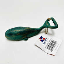 Load image into Gallery viewer, Whale Green Bottle Opener