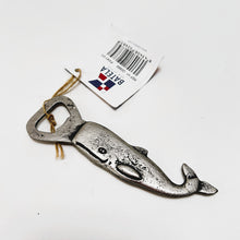 Load image into Gallery viewer, Whale Silver Bottle Opener
