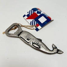 Load image into Gallery viewer, Whale Silver Bottle Opener