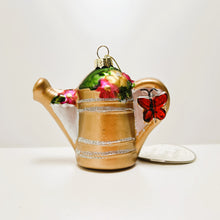 Load image into Gallery viewer, Watering Can Glass Bauble