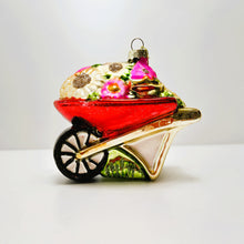 Load image into Gallery viewer, Wheelbarrow Glass Bauble