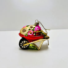 Load image into Gallery viewer, Wheelbarrow Glass Bauble