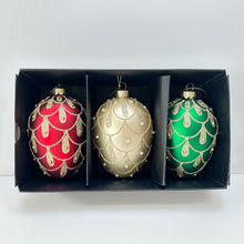 Load image into Gallery viewer, Decorative Glass Eggs Set