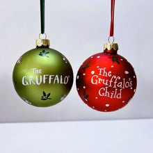 Load image into Gallery viewer, The Gruffalo Glass Bauble Set