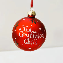 Load image into Gallery viewer, The Gruffalo Glass Bauble Set