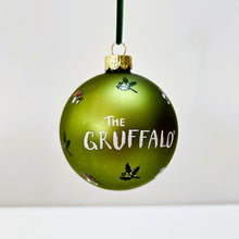 Load image into Gallery viewer, The Gruffalo Glass Bauble Set