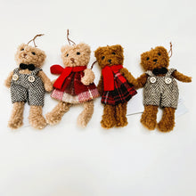 Load image into Gallery viewer, Mr & Mrs Teddy Decoration Set