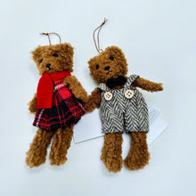 Load image into Gallery viewer, Mr & Mrs Teddy Decoration Set