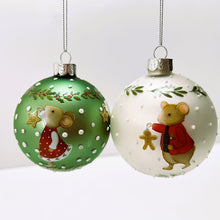 Load image into Gallery viewer, Holly & Alfie Glass Baubles