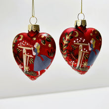 Load image into Gallery viewer, Alice in Wonderland Glass Heart