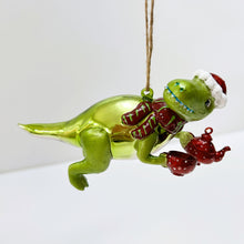 Load image into Gallery viewer, Tea Rex Shaped Bauble
