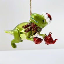 Load image into Gallery viewer, Tea Rex Shaped Bauble