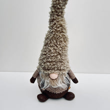 Load image into Gallery viewer, Large Fluffy Brown Christmas Gonk