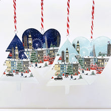Load image into Gallery viewer, London Scene Heart & Tree Set
