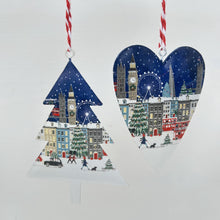Load image into Gallery viewer, London Scene Heart & Tree Set