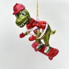 Load image into Gallery viewer, T-Rex on a Skateboard Decoration