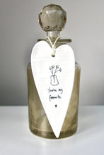 Load image into Gallery viewer, 'You're my favourite' Wobbly Porcelain Heart